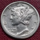 1918 S Mercury Dime 10c High Grade #100183