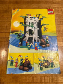 Lego - Castle - 6077 - Forestmen's River Fortress - 100% Complete - Instructions
