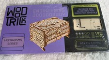 Wood Trick Crystal Decorated Treasure Box Mechanical 3D Wooden Puzzle Best DIY