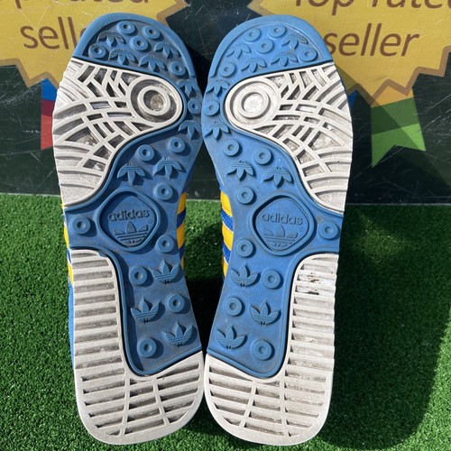 Rare Vintage 2011 Adidas SL80 Blue & Yellow Stockholm Colour Way Mens UK 7 - Picture 11 of 17