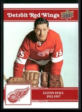 2025-26 Upper Deck Detroit Red Wings Centennial - #59 Glenn Hall