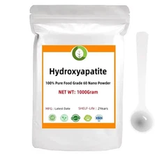 100% Pure Hydroxyapatite 60 Nano Powder Food Grade Using For Toothpaste