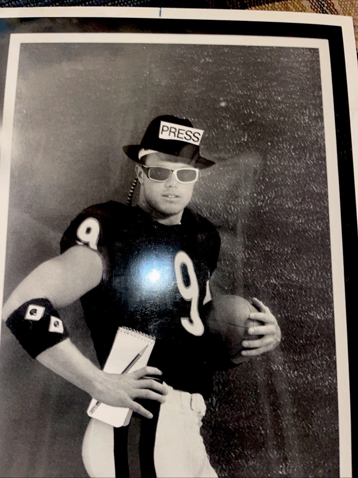 1987 JIM MCMAHON TYPE 1 PHOTO CHICAGO BEARS NFL FOOTBALL NCAA SOLDIERS FIELD - Image 4 of 4