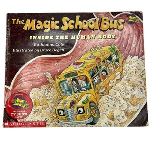 The Magic School Bus Inside the Human Body Joanna Cole Scholastic 1989 Paperback
