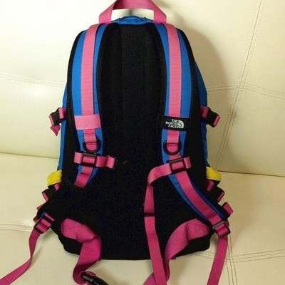 The North Face Hot Shot SE Backpack Pink Logo Crazy Color  display picture 1