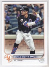 2022 Topps Baseball Brandon Nimmo #344