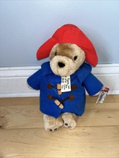 Paddington Bear 12 Rainbow Designs Teddy Bear Plush 2015 Blue Coat Red Hat NEW