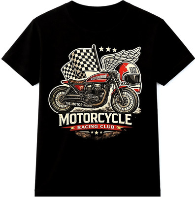 Vintage Motorcycle T-Shirt Racing Biker Retro Motorbike Rider Gift Graphic Tee