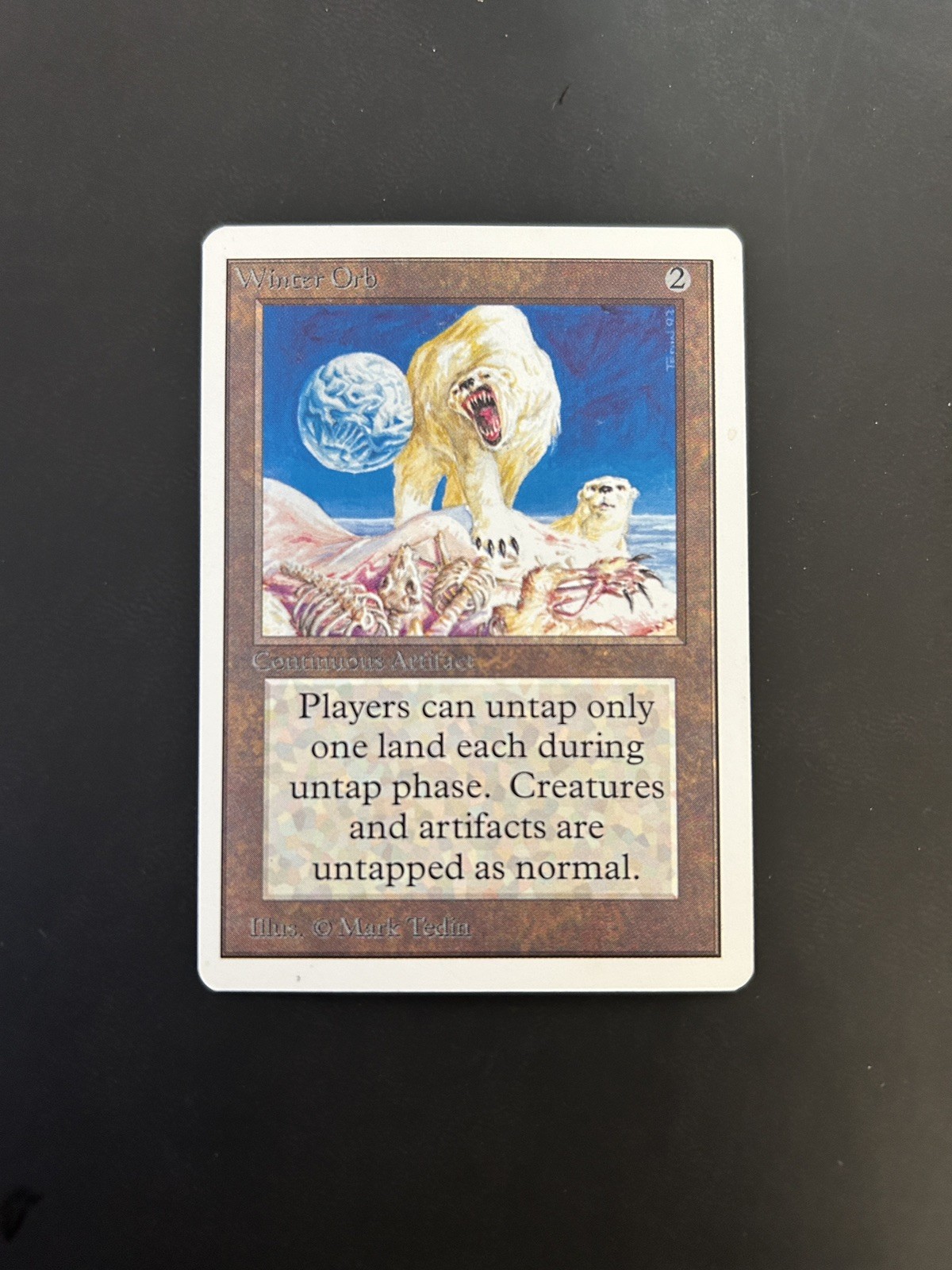 Winter Orb - Unlimited Edition - MTG - Magic the Gathering - LP