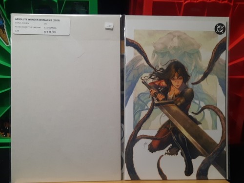 Absolute Wonder Woman Ratio Set Of #5 Cover E 1:50 Homare Variant & 1:25 Ward V - Picture 24 of 24