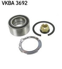 SKF 2x Radlagersatz VKBA 3692/2x f&uuml;r MERCEDES CITAN Tourer W415 Mixto Double 108