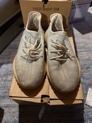 adidas Yeezy Boost 350 Light Gray Beige Low Top Sneaker Casual Athletic