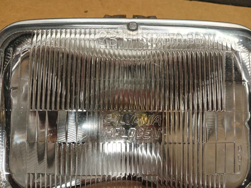 1981-93 Dodge  Pickup Truck Ramcharger Original Headlight Bucket With Trim Ring - Image 2 of 4