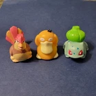 3 Pokémon 1999 OddzOn Sliders Pidgeotto, Psyduck, & Bulbasaur *FREE SHIPPING*