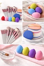5PCS Makeup Sponge Set Professional Brush Powder Puff Kit