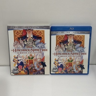 Disney The Hunchback Of Notre Dame 2 Movie Collection Club Exclusive Blu-Ray