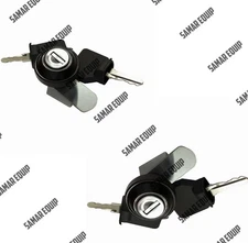 JCB PARTS - FRONT GRILL LOCK ASSY, SET OF 2 PCS (PART NO- 826/10895)