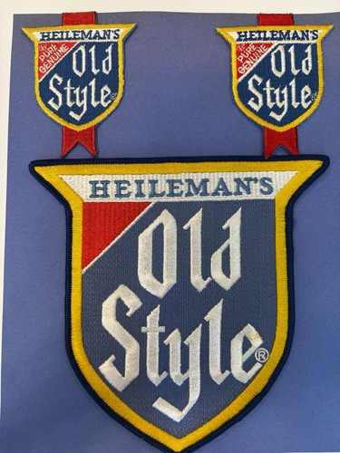 Heileman Brewing Co , all Style Three-Piece Uniform, Patch Set Embroidered NOS
