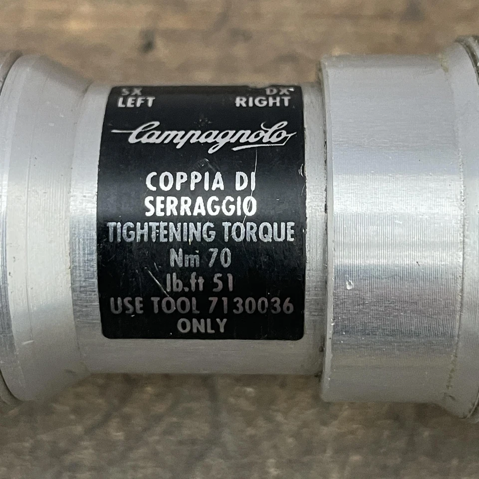 Campagnolo Chorus Bottom Bracket Italian 36x24T 102mm ISO Square Taper Road - Image 3 of 4