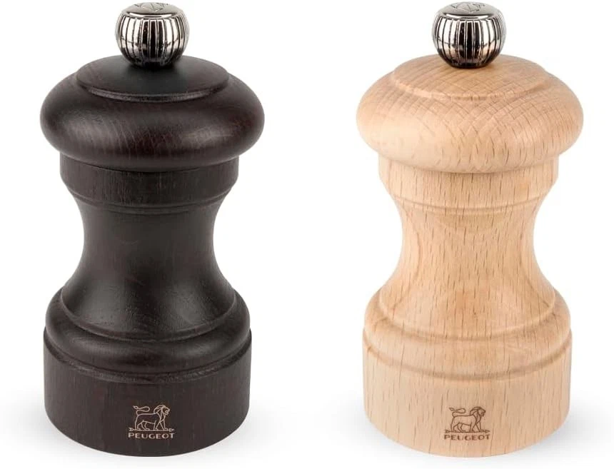 Peugeot Bistro Duo Manual Salt and Pepper Mill Set - Classic Adjustable Grind...