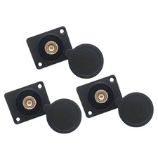 BNC Female Connector With Gold Plated Copper Contacts For Improved CCTV Use