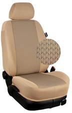 Mercedes 190er W201 Maß Sitzbezüge Schonbezüge KOMPLETTSET: Kairo/beige