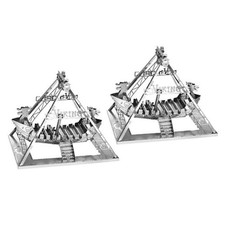 2X 3D Metall Modell Kit Wikinger Schiff  Modell DIY 3D Schnitt Model9780