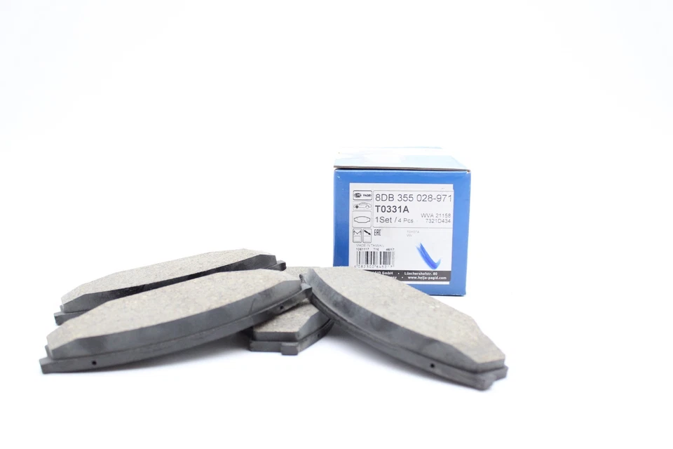 Juego de pastillas de freno delanteras OEM PAGID para camioneta Toyota 1985-1993 Foto 3 de 3