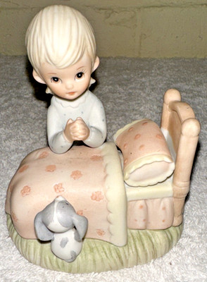 The CHRISTOPHER COLLECTION ''LAY ME DOWN TO SLEEP'' Ceramic Baby Shower gift