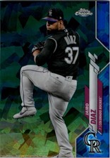 2020 Topps Chrome Update Sapphire #U151 Jairo Diaz - BB