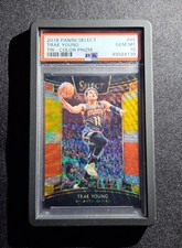 Trae Young [White Prizm] #45 Prices | 2018 Panini Select