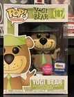 FUNKO POP! ANIMATION: #187 YOGI BEAR FLOCKED GEMINI COLLECTIBLES • DAMAGED BOX