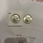 1967 and 1966 40% Silver Kennedy Half Dollar
