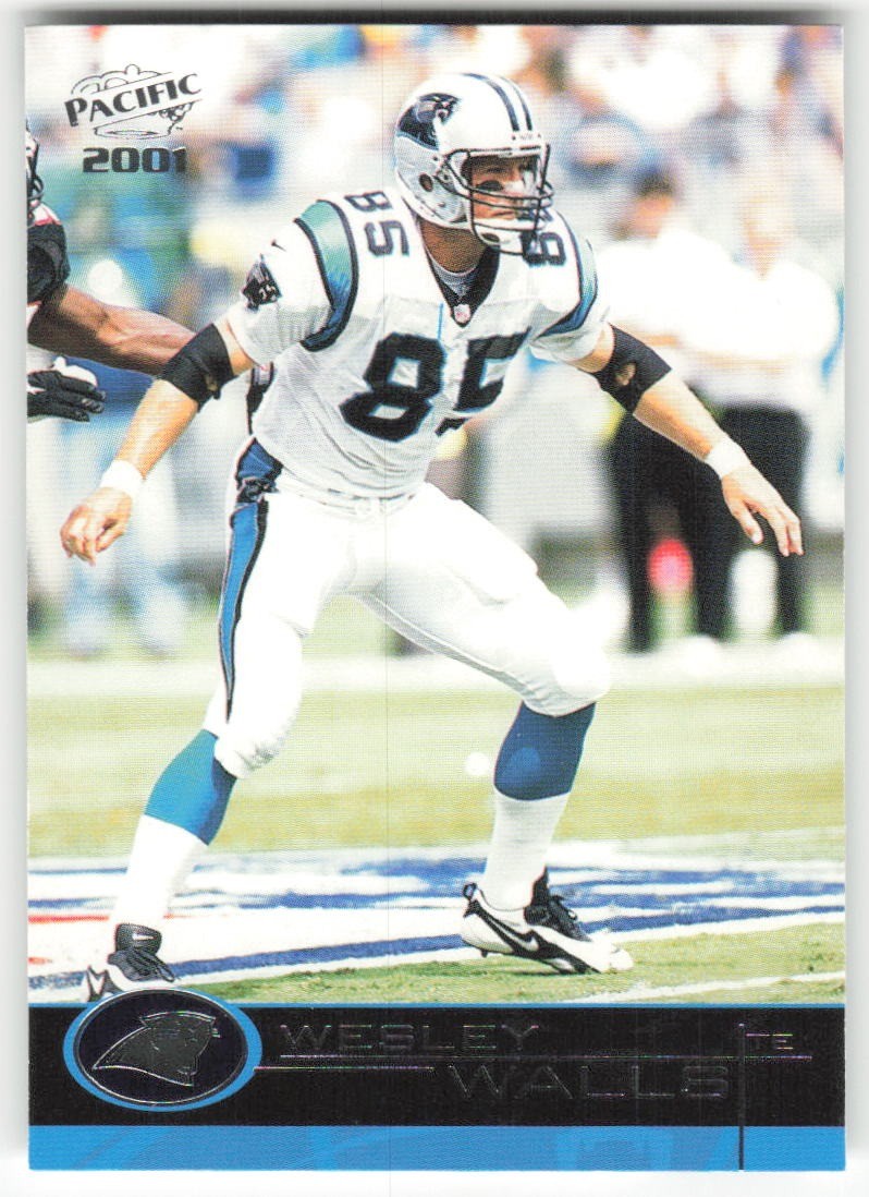2001 Pacific Wesley Walls 71 Carolina Panthers NM
