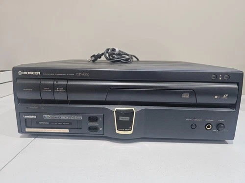 Pioneer CLD-A100 Laser Active LD Player Pac S10 Sega CD Genesis W/JVC Contoller!