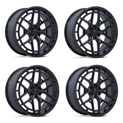Set 4 22'' Niche NC284 Adria Matte Black 22x10 Wheels 6x5.5 20mm Truck SUV Rims
