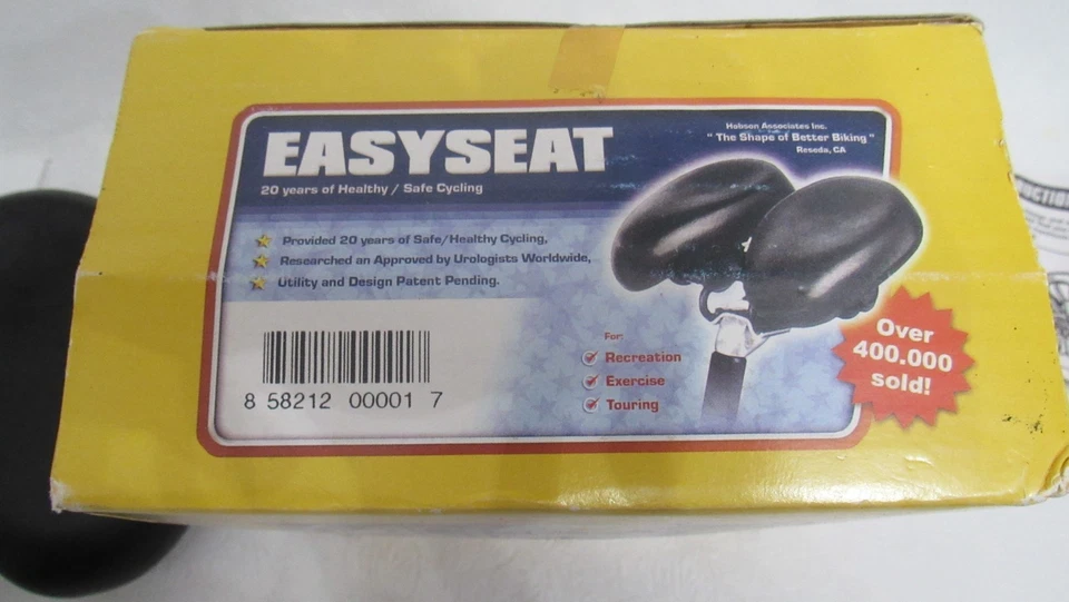 Asiento cómodo para bicicleta Hobson Easyseat sillín dividido ciclismo ciclismo Foto 2 de 4