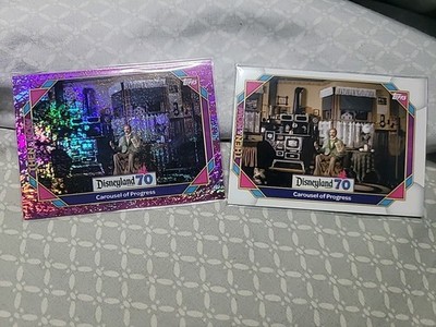 Topps Disneyland 70th Anniversary Carousel Of Progress Card Lot