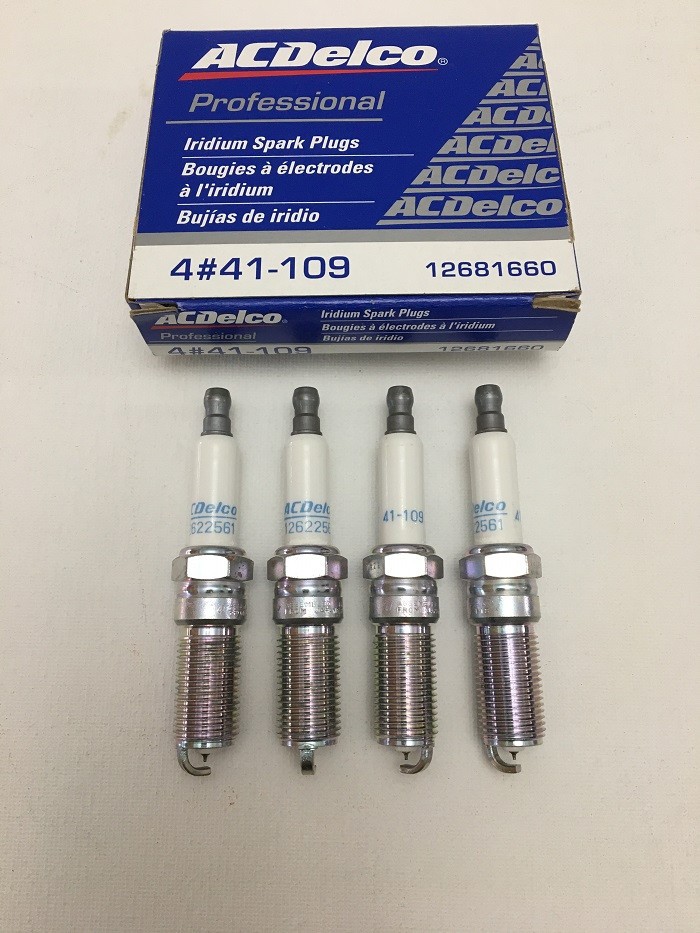 AC Delco Iridium Spark Plugs 41-109 - Pack of 4 Spark Plugs