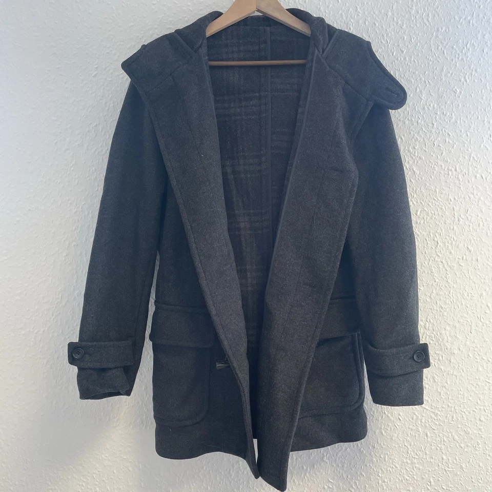 Abrigo de Lona UNITED ARROWS Rhythm of Life Con Capucha L Gris Foto 3 de 4