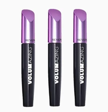 Revlon Volumizing Mascara, 903 Blackened Brown - 3 PACK