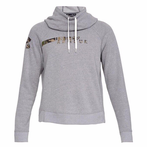 under armour camo logo hoodie