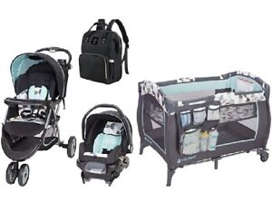 car seat and stroller set for boy