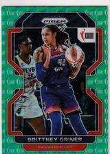 2022 Panini WNBA Prizm Green Refractor #164 Brittney Griner