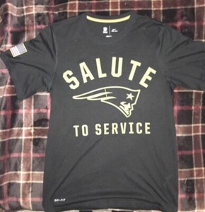 Nike New England Patriots Salute To Service Military Nfl Dri Fit T Shirt Men S Ebay