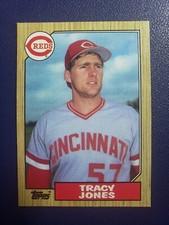 1987 Topps Tracy Jones Rookie #146 Cincinnati Reds NMT-MINT