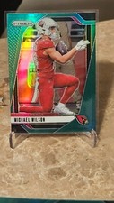 2024 Panini Prizm Football Green Holo Prizm Michael Wilson #3