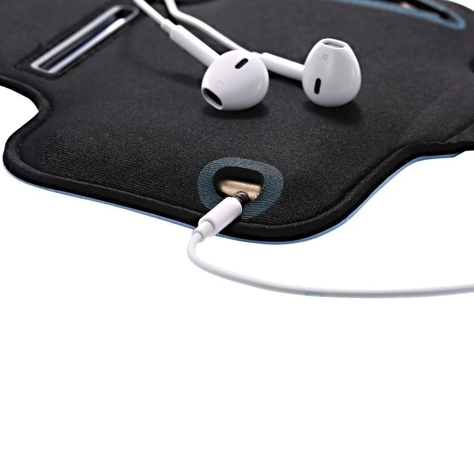 Funda con soporte para teléfono con banda para brazo para correr gimnasio correr para iPhone SE 7 8 XR 11 12 13 14 Foto 3 de 4