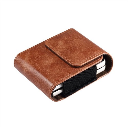 Universal mobile phone belt pouch holster bag Clip Loop Leather Wallet Case - Zdjęcie 8 z 10