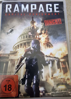 Rampage Capital Punishment DVD Uncut NEU